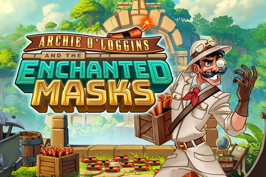 Archie O'Loggins and the Enchanted Masks Demo Slot